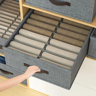 Organizador de Gaveta com 16 Divisórias Espaçosas para Roupas