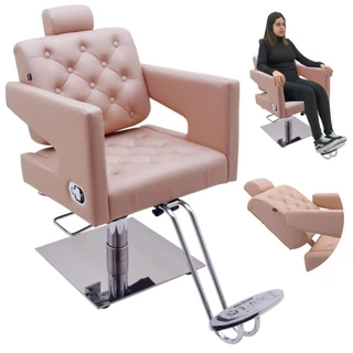 Cadeira Poltrona Hidráulica Spyder Reclinável Salão Beleza em Oferta na Shopee