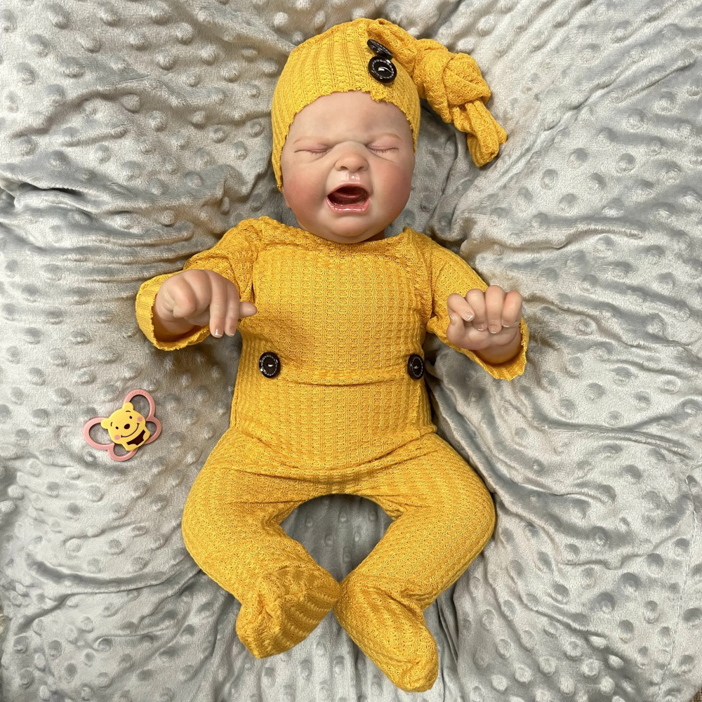 Bonecas Reborn Realistas MRB 18 Polegadas Acabadas Felicia Realista Adorável Menina Recém-Nascida Melhor Brinquedo De Pr