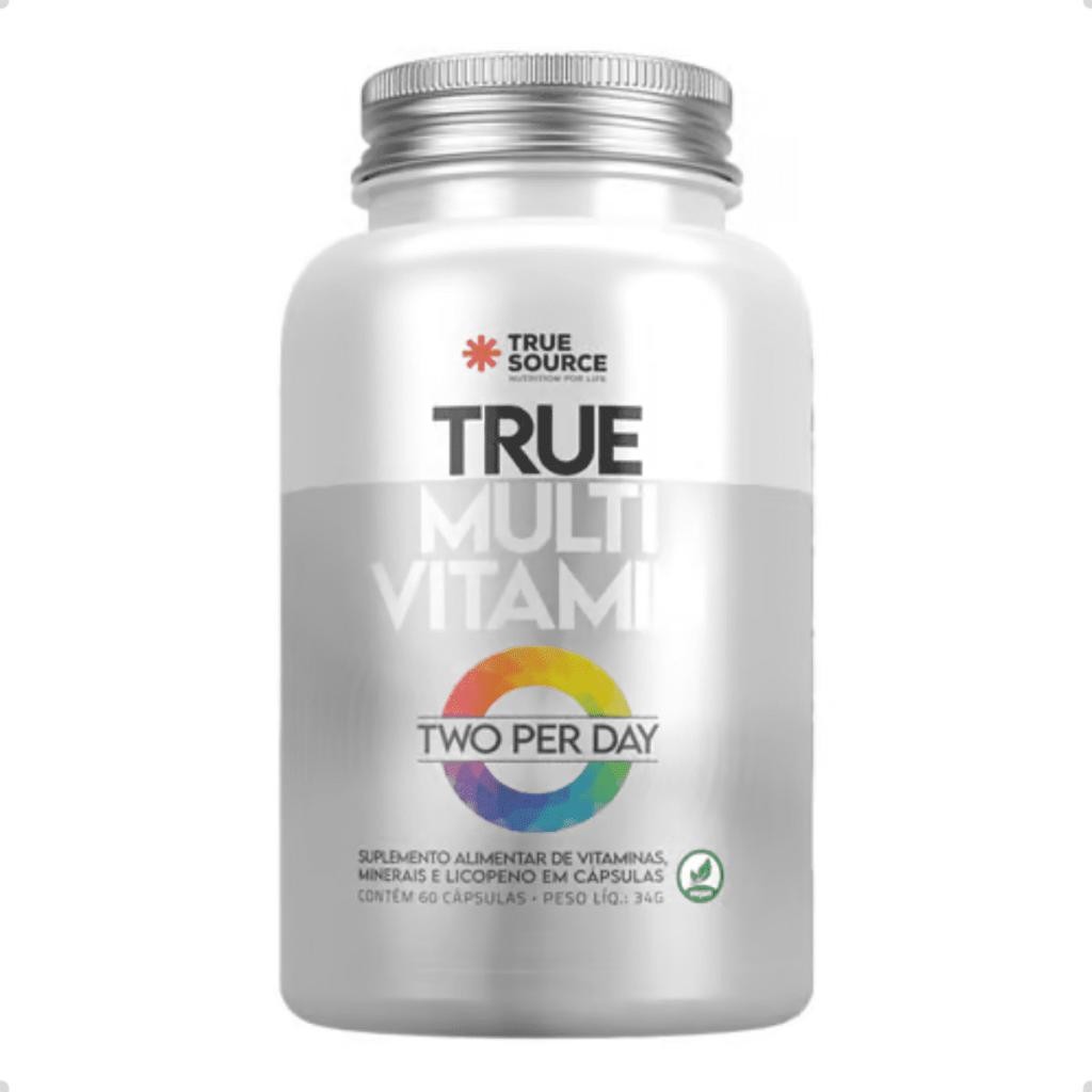 True Multi Vitamin Two Per Day 60 Capsulas True Source | Shopee Brasil