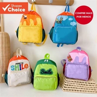Mochila de viagem pré-escolar Baby Kindergarten School Bag Cartoon Cute Bear Boys Girls Backpacks
