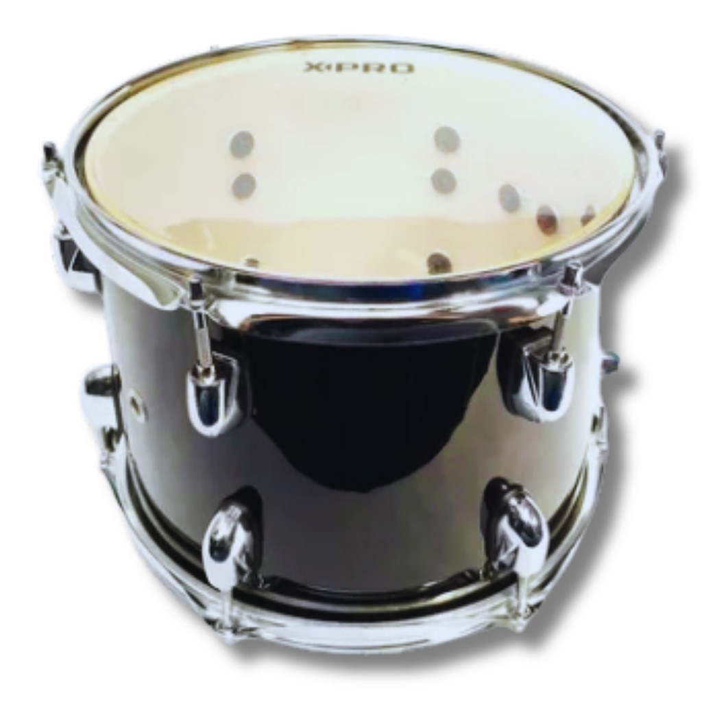 小物 Tom Tom 10x8 X-Pro Black : Baterias - Tambores Avulsos : Batera e Cia