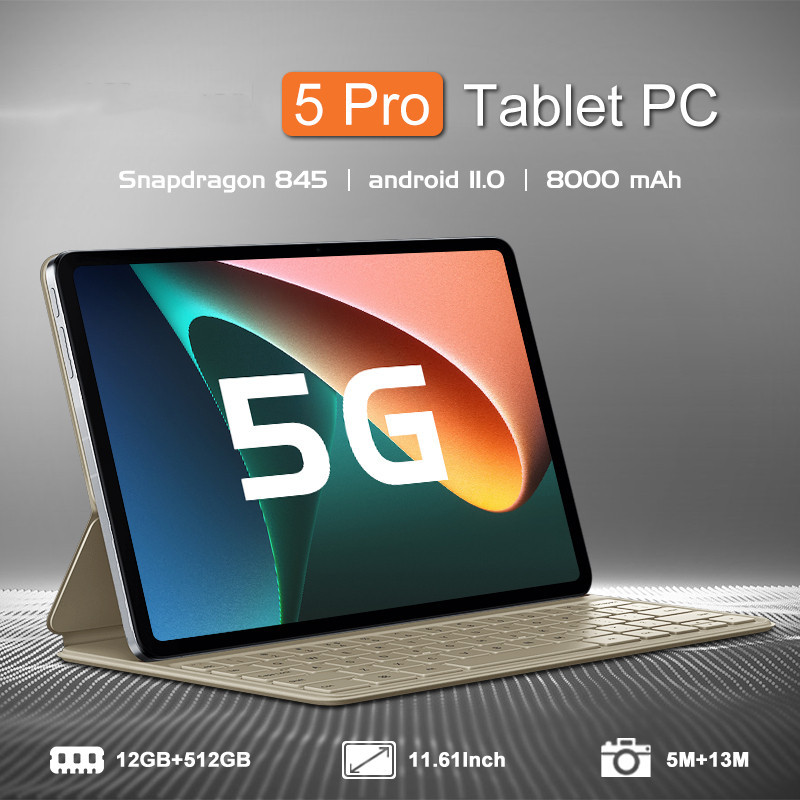 Tablet PC 10 Polegadas Android 12 Sistema Cartão Duplo 12GB RAM 512GB ...