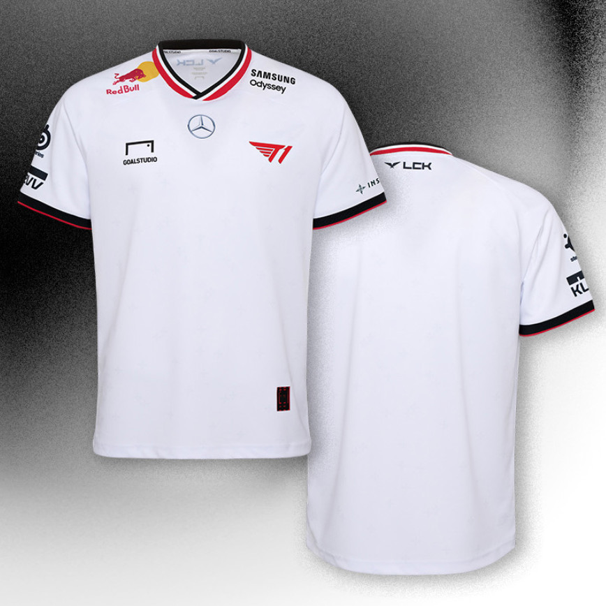 LoL 2025 T1 2o Uniforme Jersey Masculino Equipe Esports