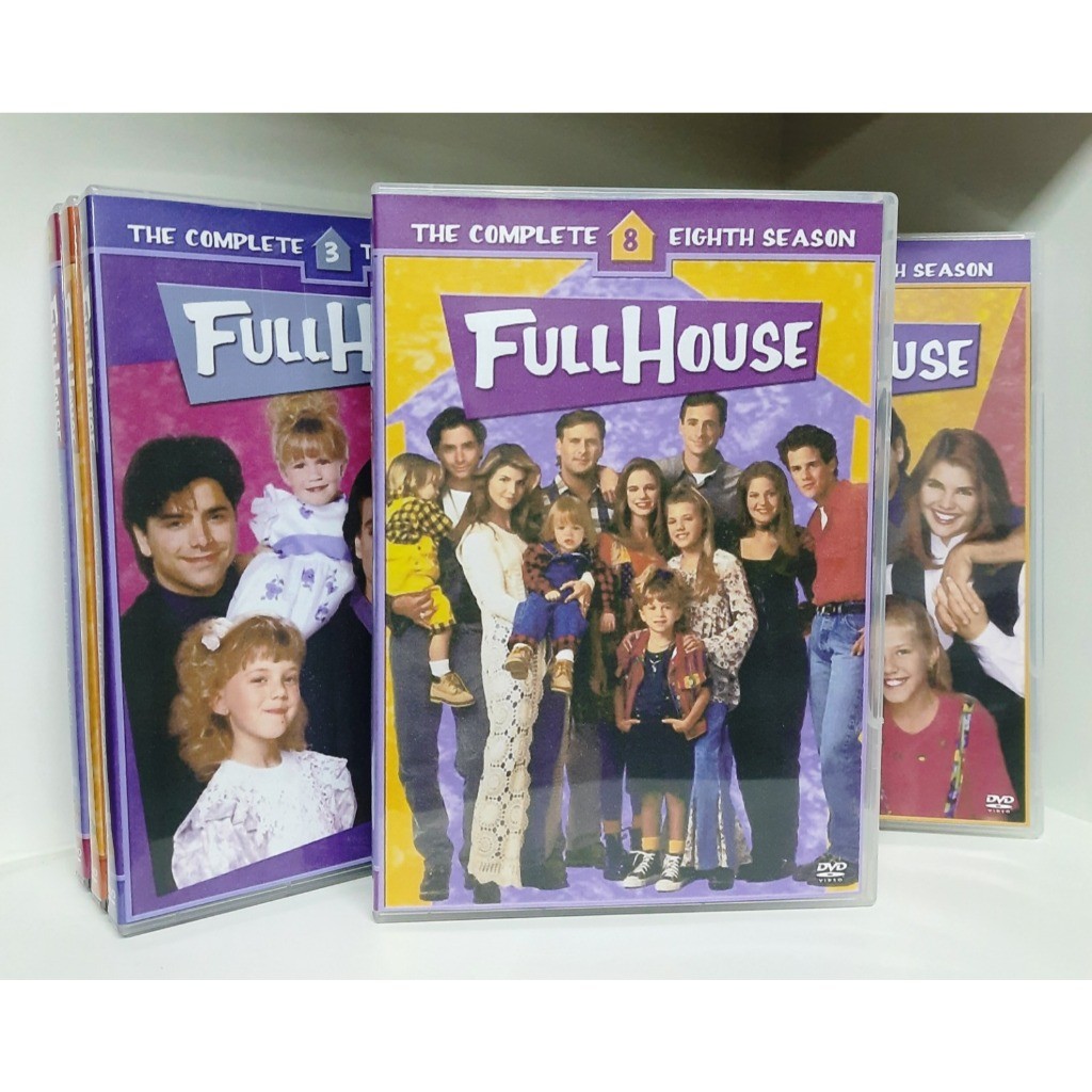 Box Full House (Três é Demais) 1ª à 8ª Temporada Completa | Shopee