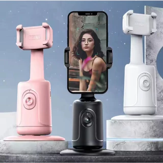 Estabilizador Gimbal Suporte Automático Para Telefone Com Rastreamento Facial De Cardan De AI De Mesa  360 ° em Oferta na Shopee