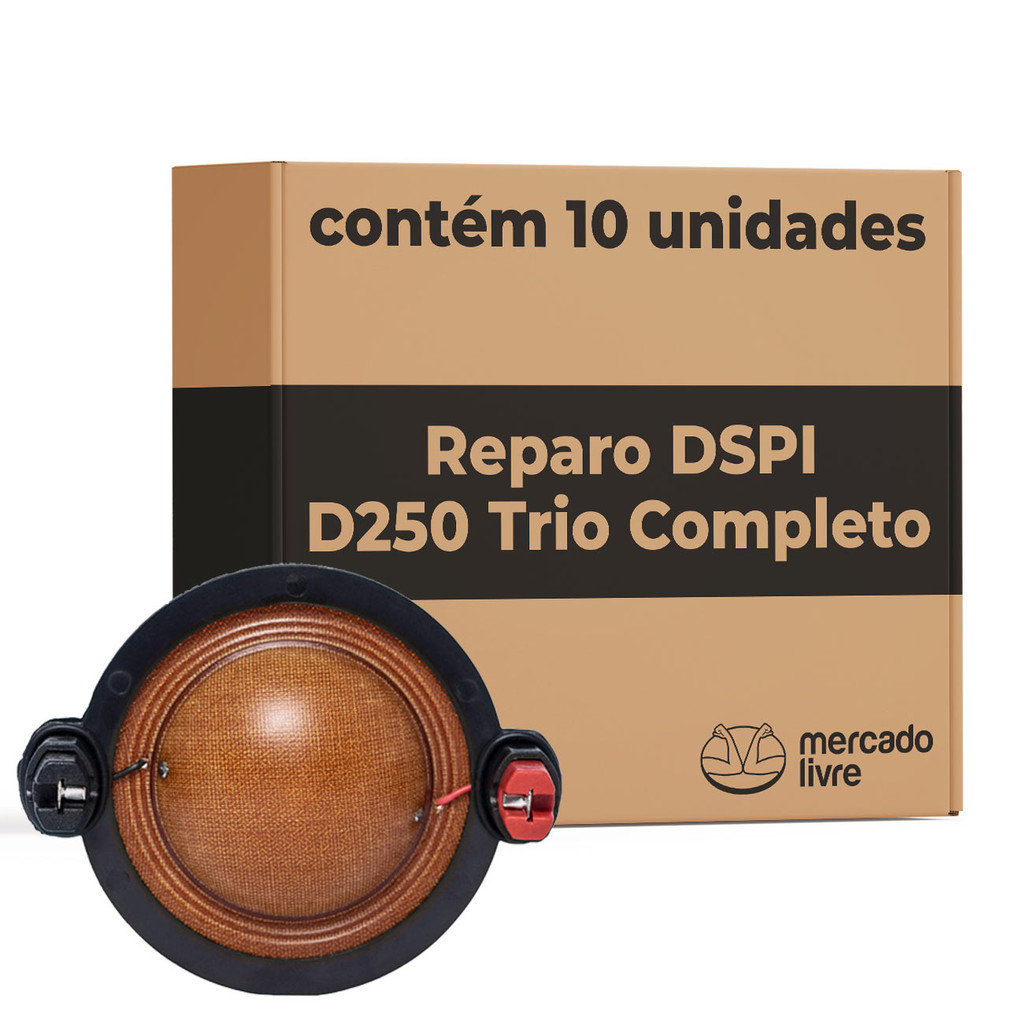 Reparo De Corneta Selenium D250 Trio Completo (10 Unid) | Shopee Brasil