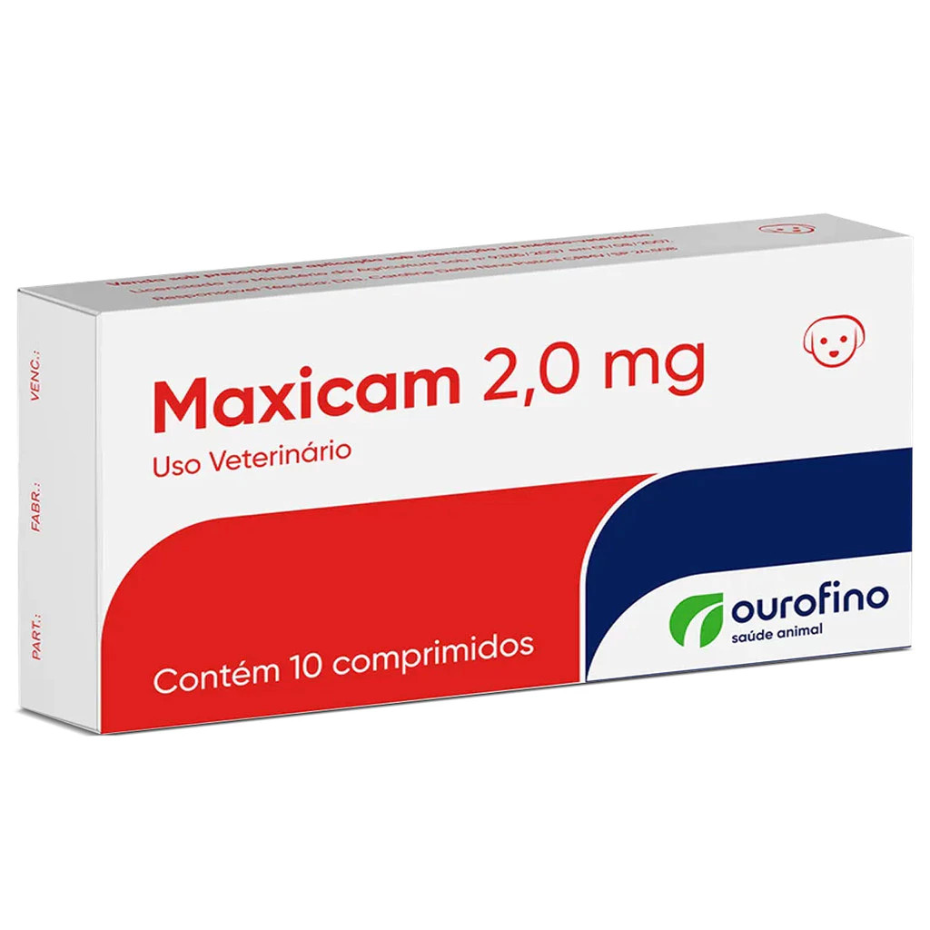 MAXICAM 2,0MG 10 COMPRIMIDOS OUROFINO | Shopee Brasil