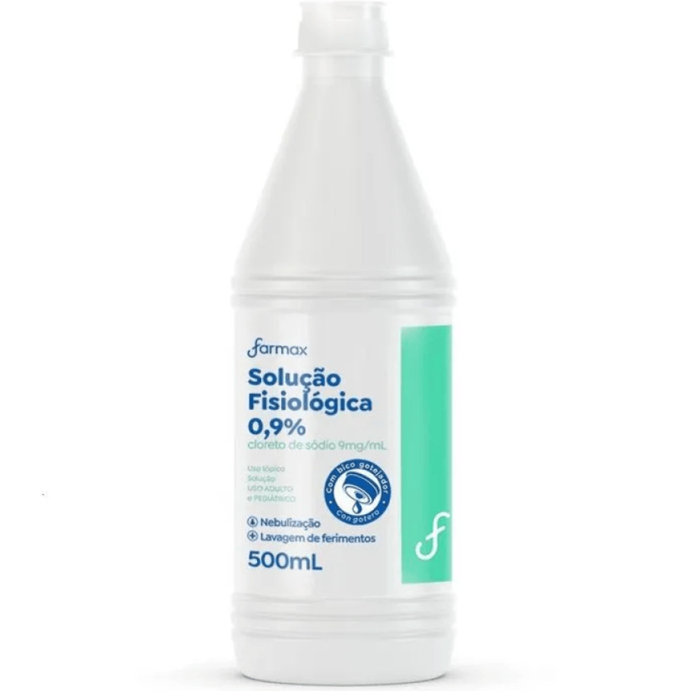 Soro Fisiológico Sorimax Farmax 500ml | Shopee Brasil