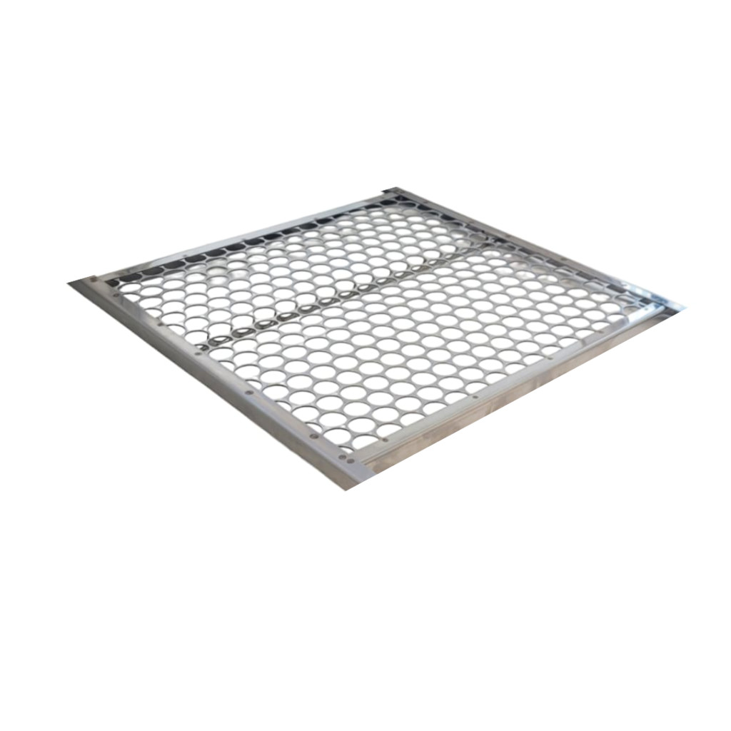 Grelha Moeda Tradicional em Inox 40x40 - Sem Cabo | Shopee Brasil