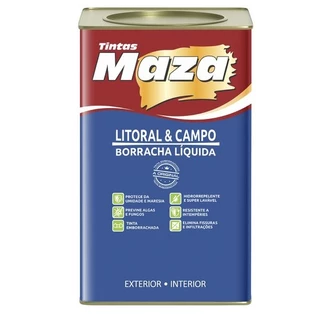 Tinta Litoral e Campo Borracha Líquida 18L Maza (Cores)