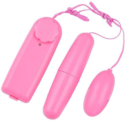 Vibrador Bullet Cápsula Dupla Anal Ou Vaginal