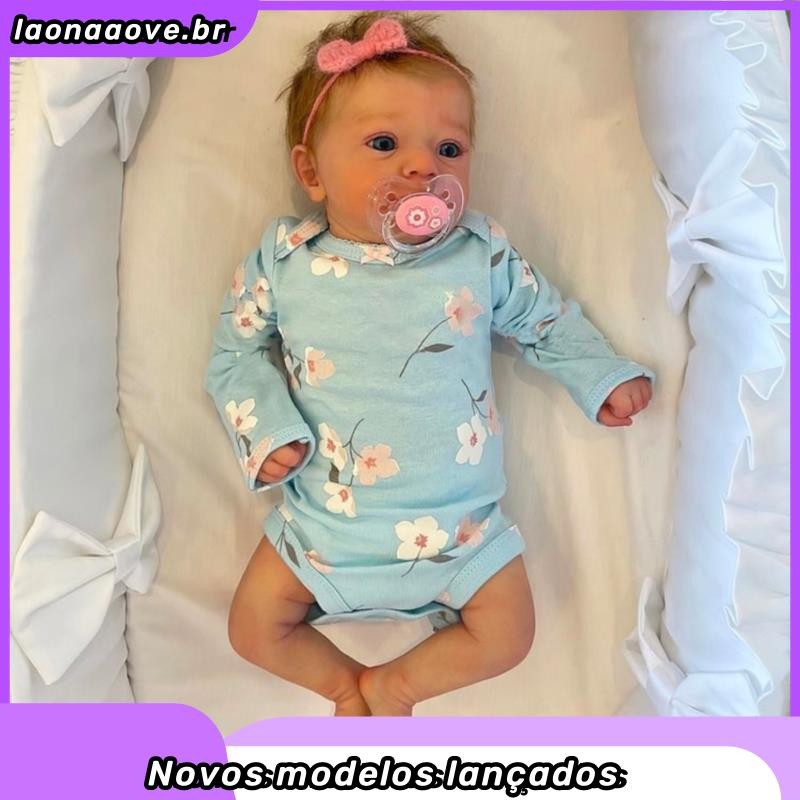 Bebe Reborn Realista Menina 100% Silicone Completa Promoção
