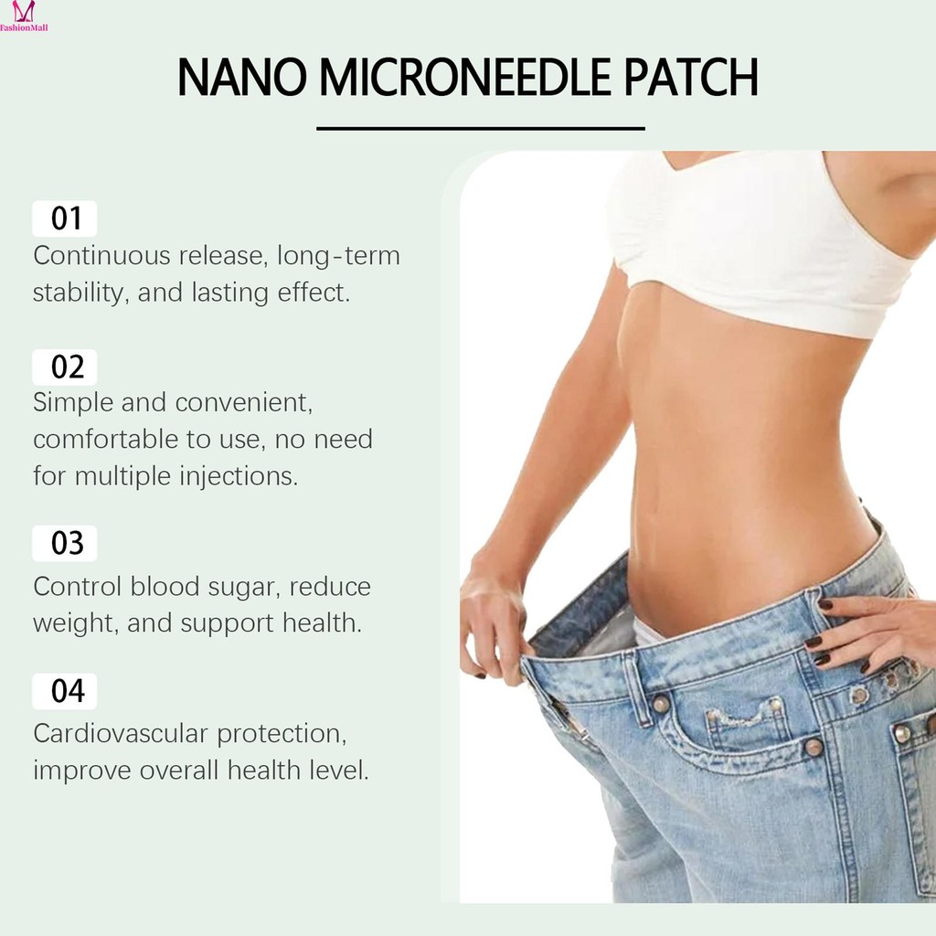 GIP GLP-1 Patches Para Mulheres Remendo De Cuidados Corporais Massagem ...