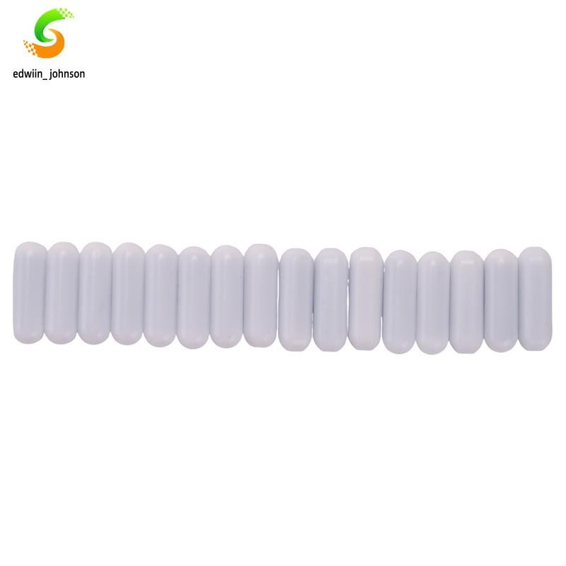 Barra agitadora magnética de PTFE, mezclador cilíndrico tipo C, barras