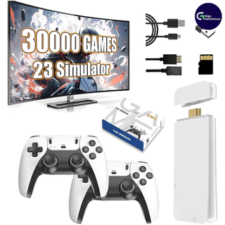 O GameStick Retrô M15 PRO 4K Acabou De Lançar ! Com 64 Gb De Armazenamento , 20.000 Jogos Clássicos E Dois Controladores
