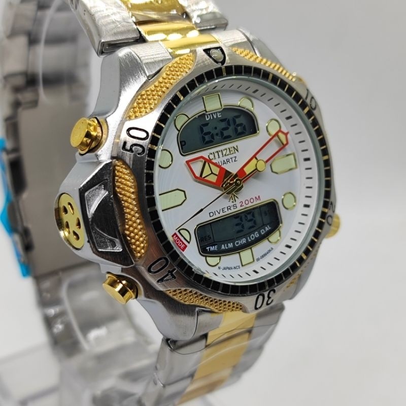 Relógio Digital Masculino Citizen Aqualand Pro Master C500 | Série