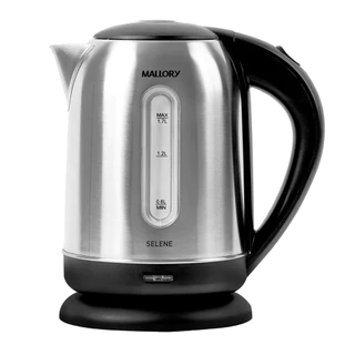 Chaleira Elétrica Mallory Selene em Aço Inox 1,7l 1200w 127v