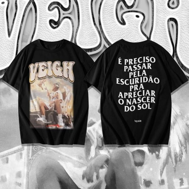 camisa do veigh camiseta trapstar veigh unissex 100%algodão 01 | Shopee ...