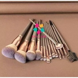 ANA1108 KIT10/15 Pincéis De Superior Ferramentas de Maquiagem,Corretivo Cabelo Sintético Ferramenta De Beleza Femini em Oferta na Shopee