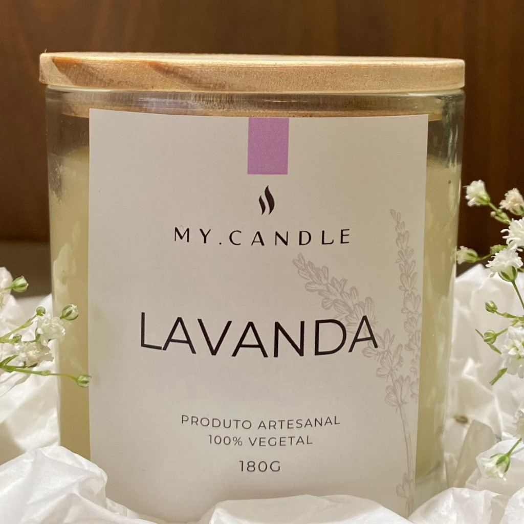 VELA AROMATICA CLASSIC LAVANDA 180G