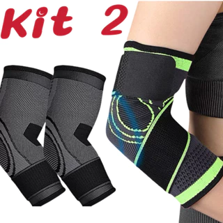 Kit 2 Cotoveleira Protetor Tendinite Epicondilite Tensor marisa em Oferta na Shopee