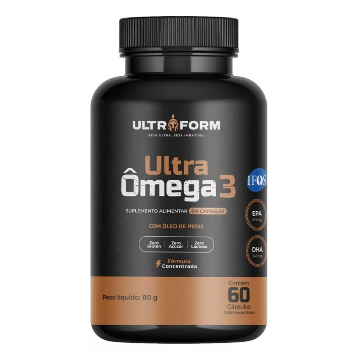 Ultra Ômega 3 1000mg Com Selo Ifos | Shopee Brasil