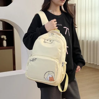 Mochila Feminina Escolar Universitária De Viagem Moda Casual Unissex X101 JZ