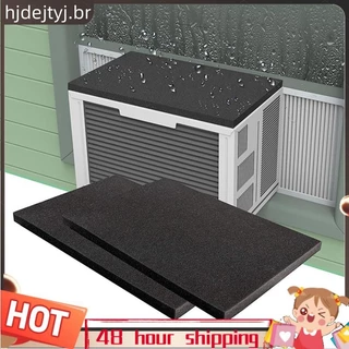 2 Pçs Almofadas De Gotejamento De Ar Condicionado Janela Anti-Removíveis Capas De Chuva