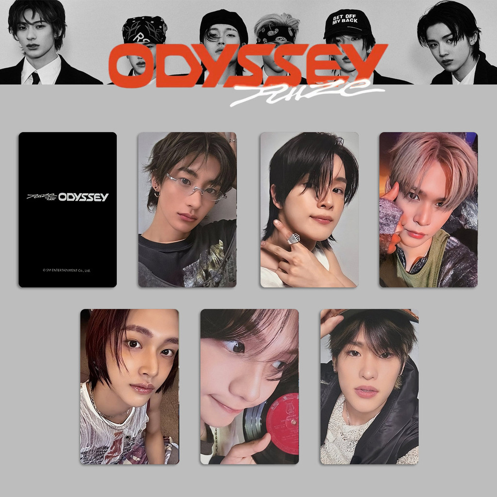 Cartões Fotográficos Do Álbum Kpop Idol RIIZE ODYSSEY | Shopee Brasil