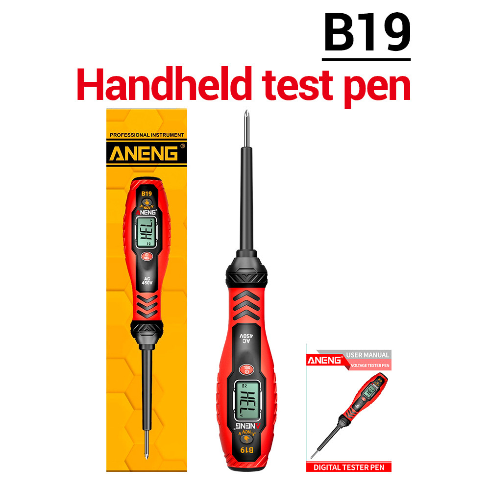ANENG B19 Testador De Tensão Inteligente De Alta Precisão Display