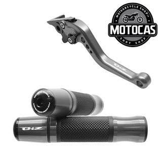 Kit Manete Manopla com Peso Biz 125 Biz 125 Gravada a laser