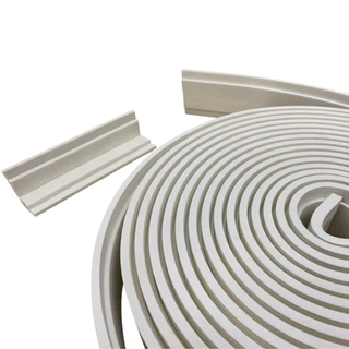 Moldura Roda Teto Eva Autocolante E30 3,5cm + 3,5cmx1cm 5 Metros
