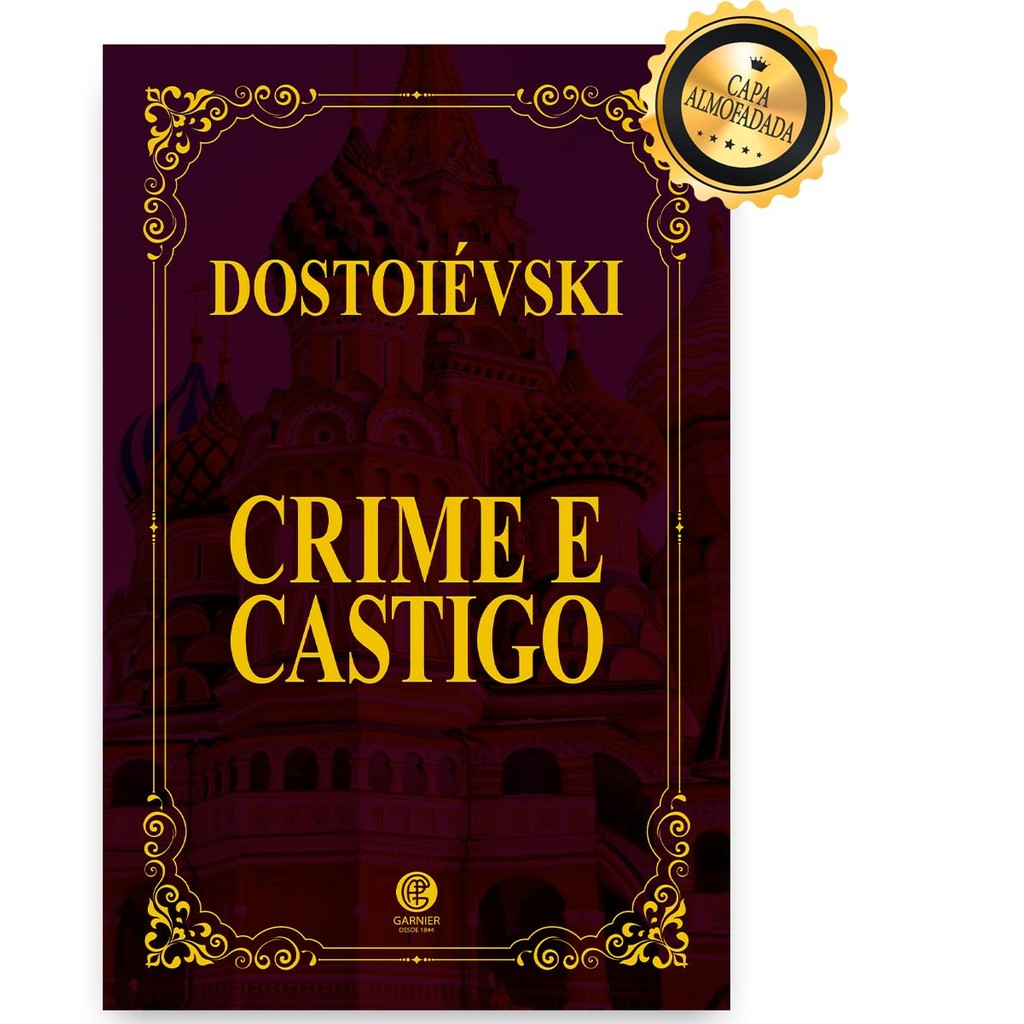 Crime e Castigo - Edição de Luxo Almofadada Capa dura | Shopee Brasil