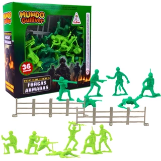 Brinquedo Forças Armadas Soldados Brasileiros 0963 Gulliver
