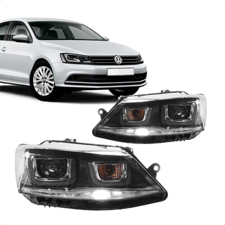 Par Farol Jetta 2015 2016 2017 2018 C/led C/projetor S/xenon