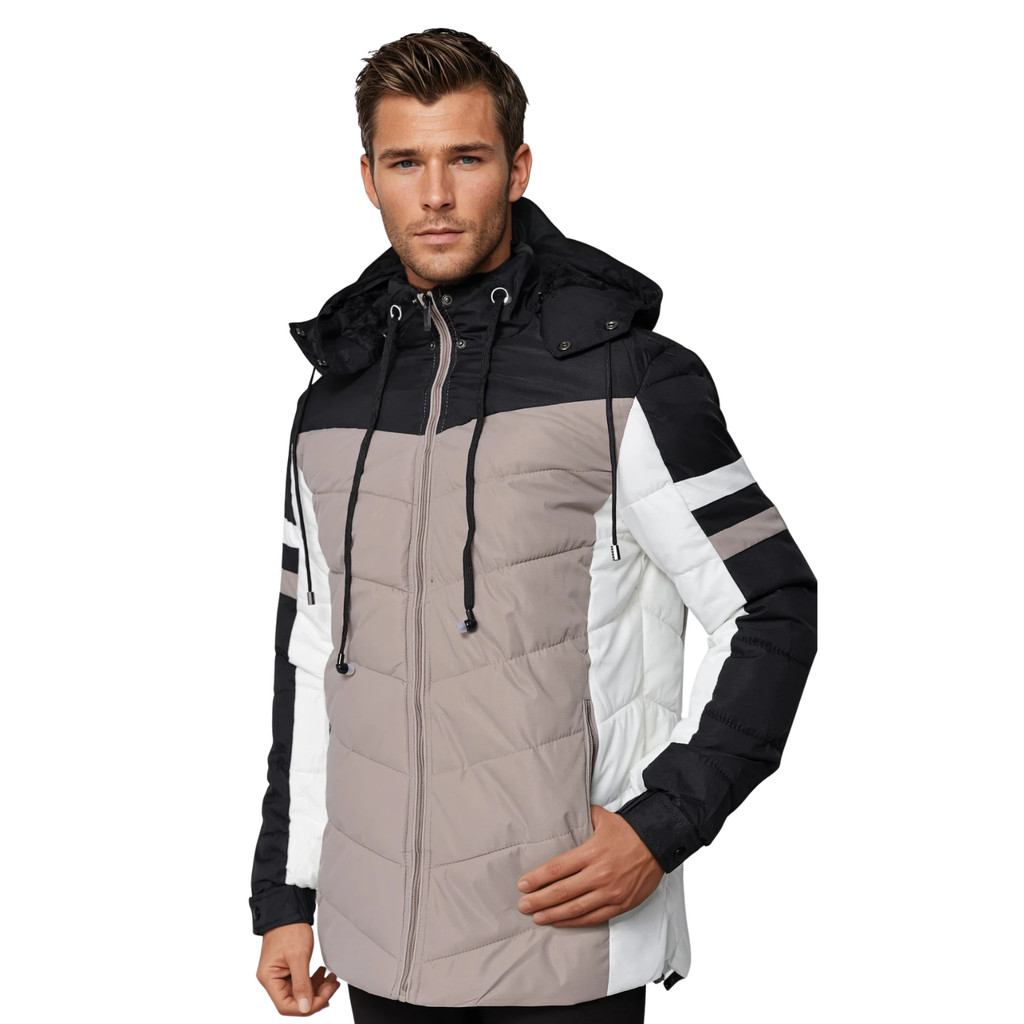 Jaqueta Bobojaco Casaco Forrada Peluciada Inverno Neve Frio Impermeável Intenso Com Punho