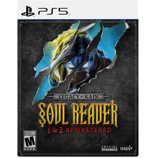 Legacy Of Kain Soul Reaver 1 and 2 Remastered Deluxe Edition PS5 Midia Fisica
