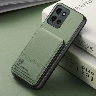 Flip Carteira Slot Para Cartão Suporte Caso Motorola Edge 60 50 Fusion 60S 40 Neo Moto G 2025 G85 G75 Couro À Prova De C
