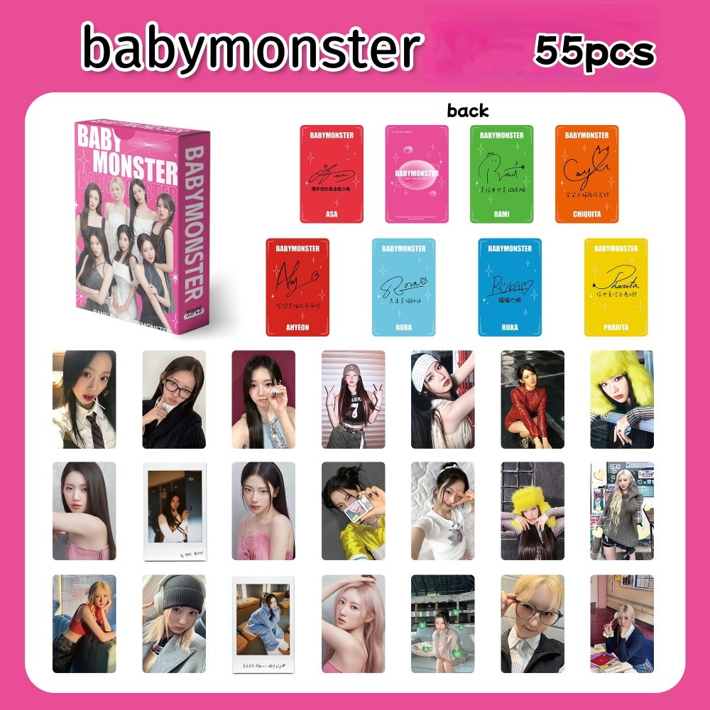 BABYMONSTER Love Monstiez ランダムトレカ 30-55pcs BM Hello