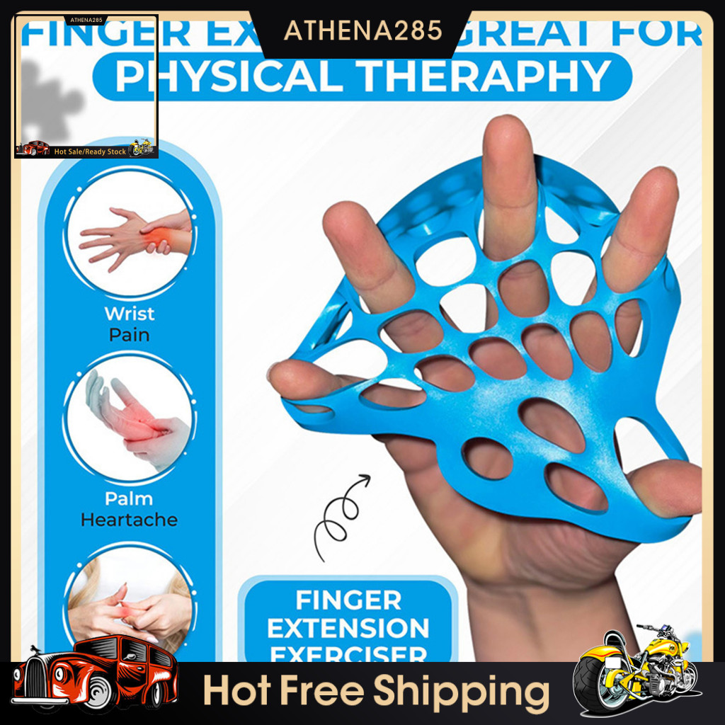 Hand Mobility Exerciser Therapy Finger Stretcher 2pcs Silicone Set for ...