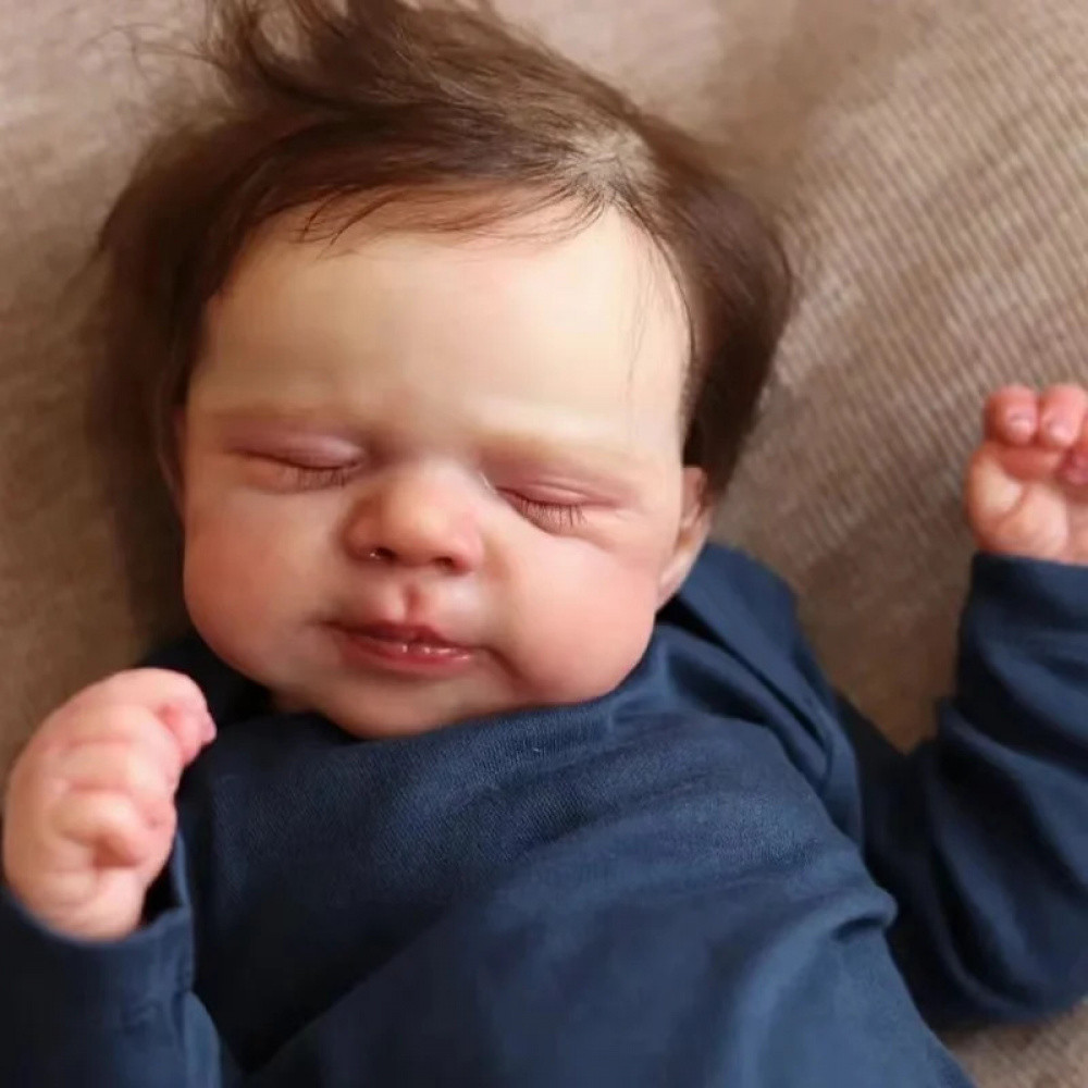 Alta Cor Veias de Sangue 60cm Boneca Kodi Bebê Reborn Realista Corpo de Pano Brinquedo Bebê Reborn 3D