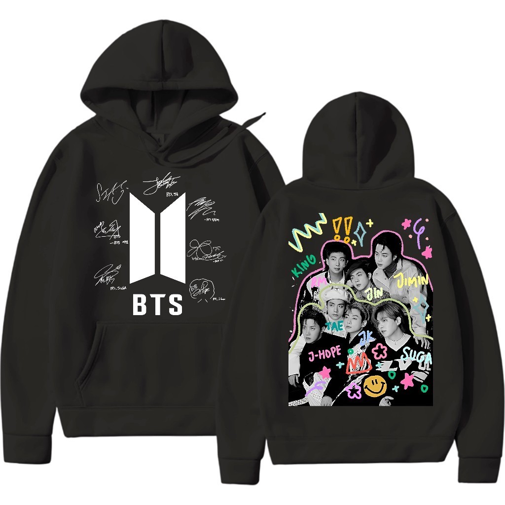 Moletom Feminino Blusa De Frio Do Bts Bts Feminina Blusa De Frio