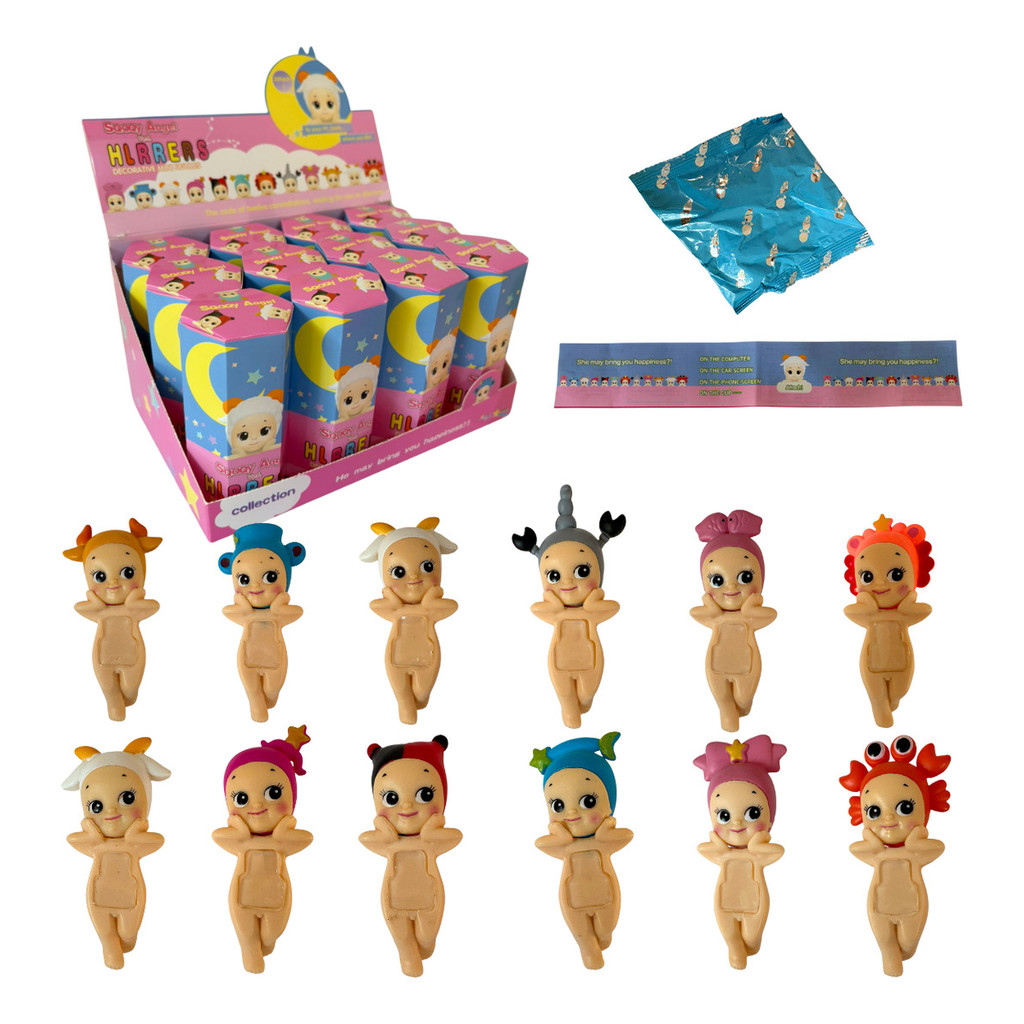 Kit 3 Sonny Angel Surpresa Colecionável Hippers Mini Figures