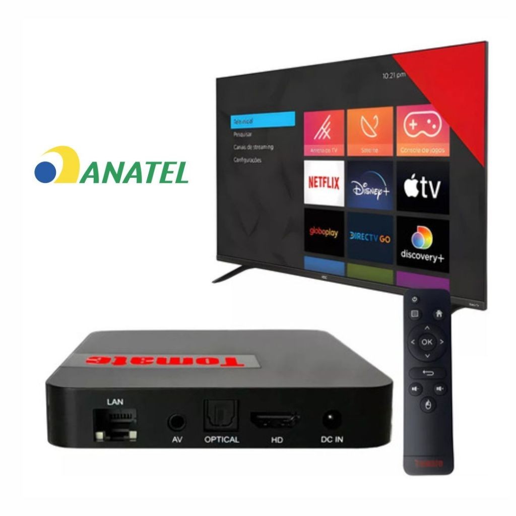 SMART TV BOX 4K ULTRA HD MCD-121 HOMOLOGADO ANATEL | Shopee Brasil