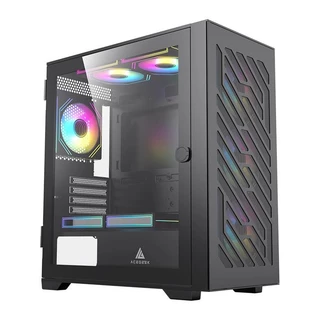 Gabinete Gamer Acegeek Puzzle Mini, Mini-Tower, Lateral de Vidro, Preto, AG-PUZZLE-MINI-BK em Oferta na Shopee