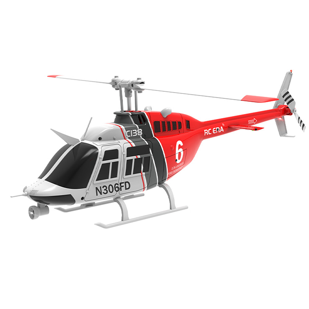 RC ERA Helicóptero 1 : 33 Bell-206 Aeronave C138 6CH Avião De