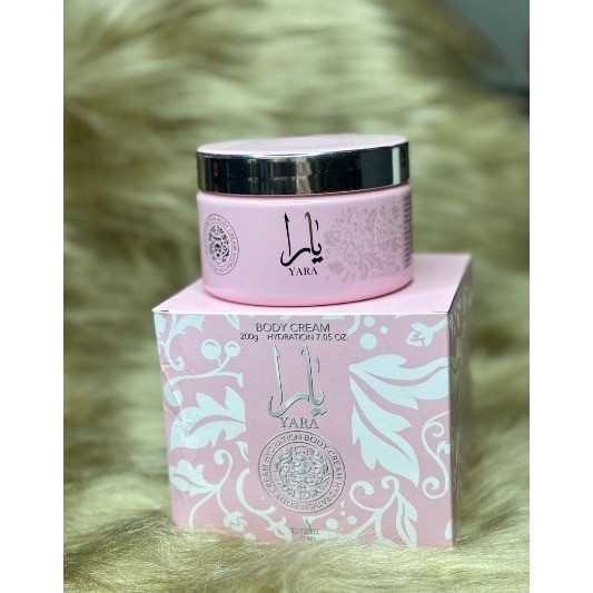 Creme Hidratante Yara Lattafa Pote 200g Feminino - Isabelle la
