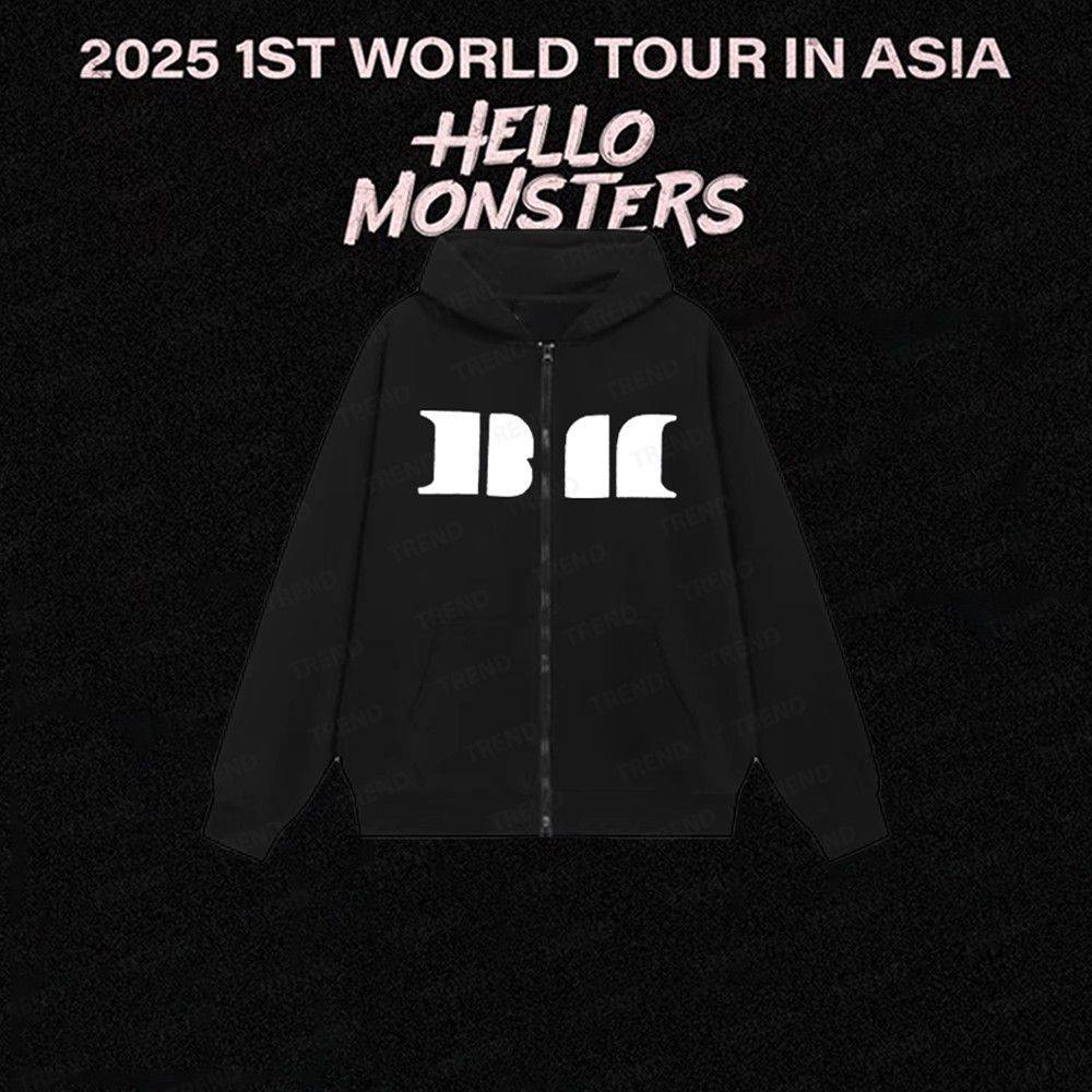 BABYMONSTER ワルツ HELLO ZIP-UP HOODIE L ① HELLOMONSTERS