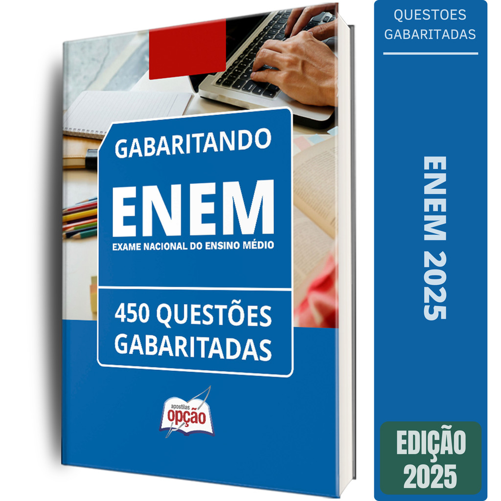 Caderno de Testes ENEM 2025 - Questões Gabaritadas | Shopee Brasil